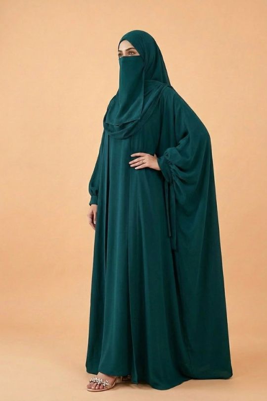 4 Piece Kaftan Abaya Set