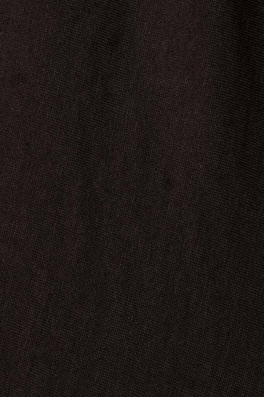 Close-up of dark brown fabric texture